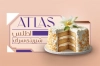 طرح لایه باز کارت ویزیت شیرینی سرا شامل عکس دونات