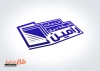 طرح خام مهر لیزری خدمات شیشه بری با قابلیت ویرایش المان ها