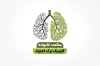 طرح کارت ویزیت ترک اعتیاد شامل عکس ریه