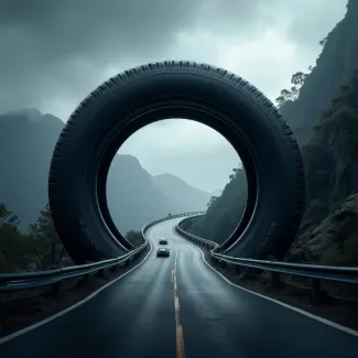 عکس حرفه ای لاستیک اتومبیل
