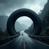 عکس حرفه ای لاستیک اتومبیل