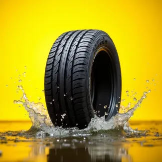 عکس حرفه ای لاستیک اتومبیل