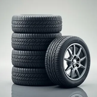 عکس حرفه ای لاستیک اتومبیل