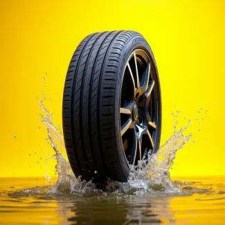 عکس حرفه ای لاستیک اتومبیل