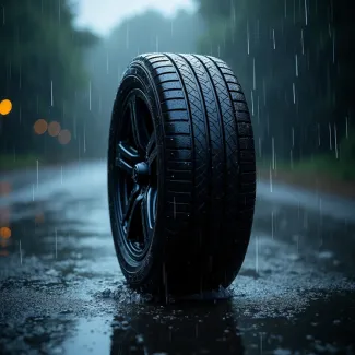 عکس حرفه ای لاستیک اتومبیل