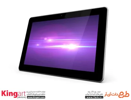 دانلود رایگان موکاپ iPad به صورت لایه باز با فرمت psd جهت پیش نمایش صفحه iPad