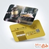 طرح آماده کارت ویزیت وکیل با عکس چکش عدالت
