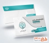 طرح لایه باز پاکت دفتر وکالت با لوگو کانون وکلای دادگستری با فرمت PSD و قابل ویرایش