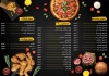 دانلود بروشور منو فست فود شامل عکس بشقاب غذا و لیست قیمت غذا جهت چاپ بنر منو رستوران و منو غذا