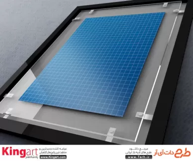 طرح موکاپ قاب عکس چوبی عمودی رایگان به صورت لایه باز با فرمت psd جهت پیش نمایش قاب عکس