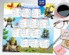 تقویم لایه باز کودکانه جهت چاپ تقویم کودکانه 1403 دیواری